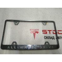 Рамка под номер Tesla model X S REST 1118486-00-A 